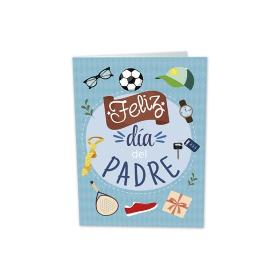 TARJETA CON SEMILLAS PADRE