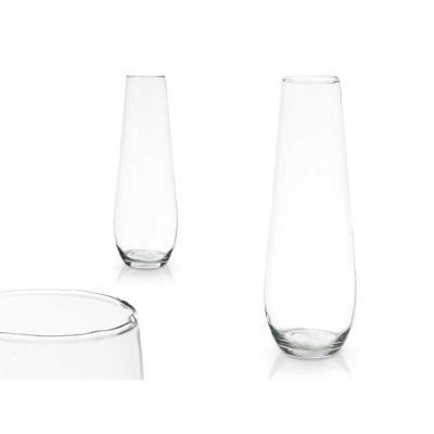 JARRON CRISTAL BASE ABOMBADA 50 CM