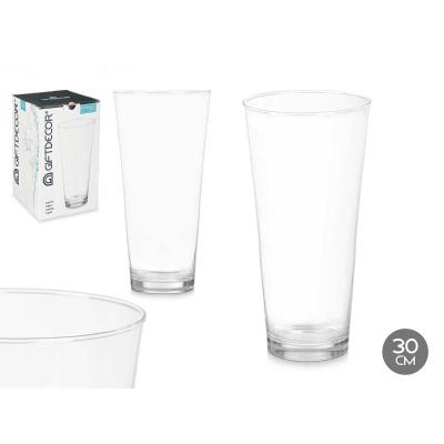 JARRON CRISTAL CONICO 30 CM