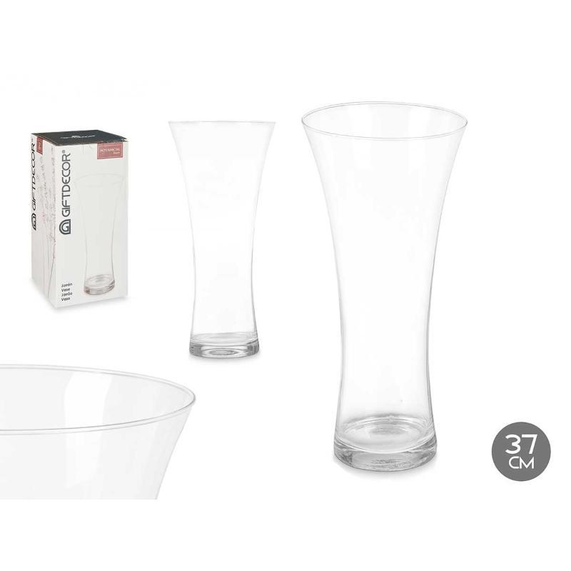 JARRON CRISTAL BOCA ANCHA 37 CM