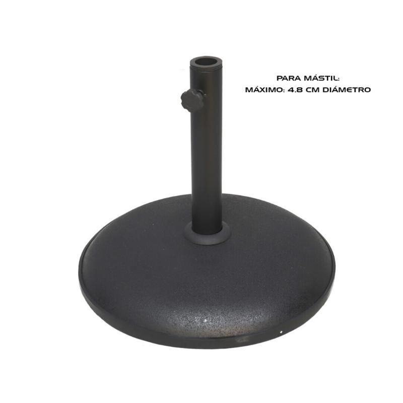 BASE SOMBRILLA CEMENTO 15 KG 41.50X41.50X40 CM