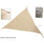 PARASOL VELA TRIANGULAR CREMA 2.44 MT