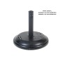 PIE SOMBRILLA LUKA 22KG NEGRA 46X46X40 CM