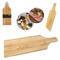 TABLA DE BAMBU PARA CORTAR Y SERVIR  16X48X2 CM