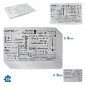 PAQ. 12 SALVAMANTEL CON POSAVASOS TEXTOS