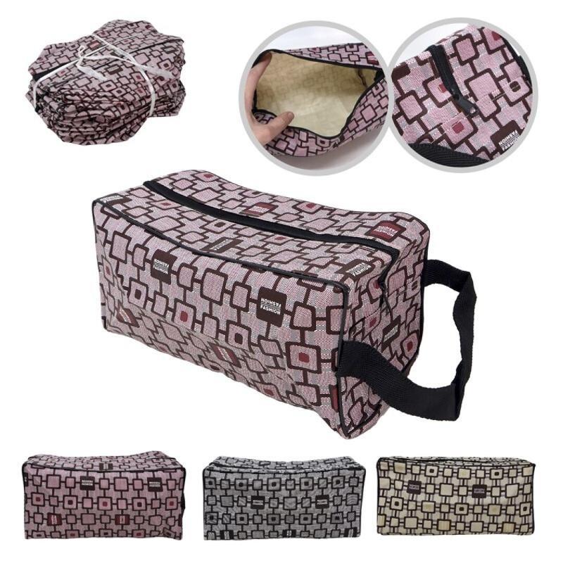 BOLSO NECESER CON CREMALLERA SURTIDO 25X10X12.5 CM