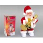 SANTA CLAUS C/GUITARRA C/LUZ SON Y MOV