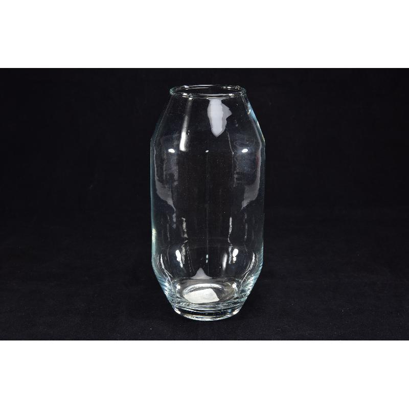 JARRON DE CRISTAL TRANSPARENTE JAPON 12.5X26H CM