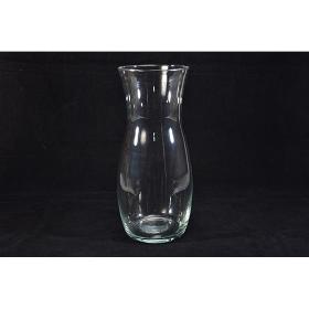 JARRON DE CRISTAL TRANSPARENTE 15X37H CM