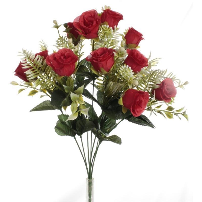 RAMO ROSAS CAPULLOS ROJO