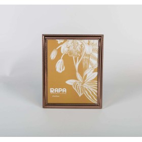PORTAFOTOS ACERO INOX 20*25 ORO ROSA              