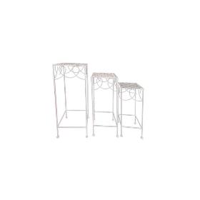 SET 3 PEDESTALES BLANCO 30*70 / 25*60 / 20*50 CM