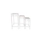 SET 3 PEDESTALES BLANCO 30*70 / 25*60 / 20*50 CM