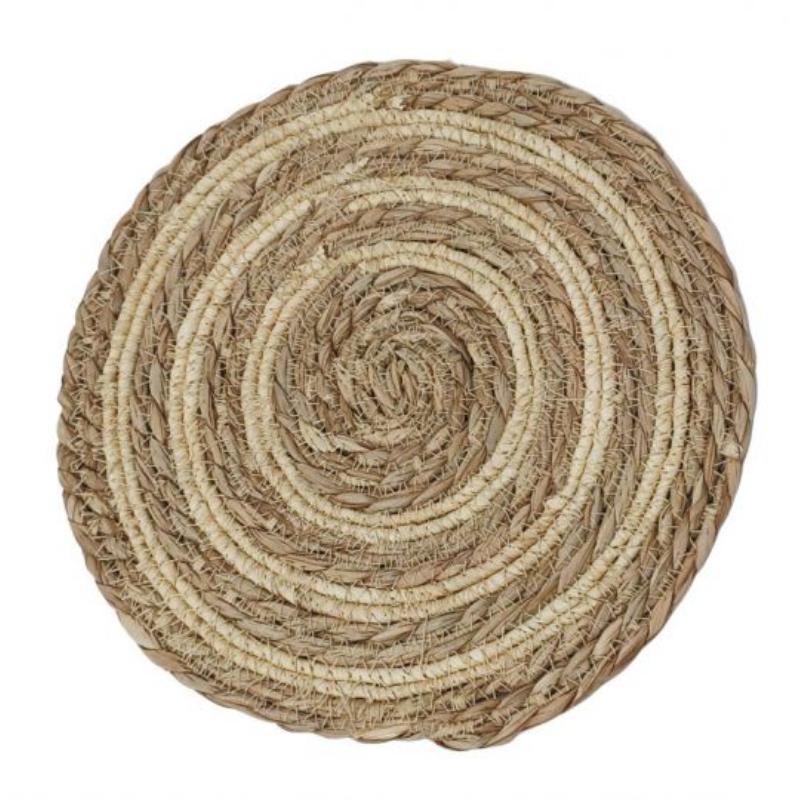BAJO PLATO RAFIA 35 CM