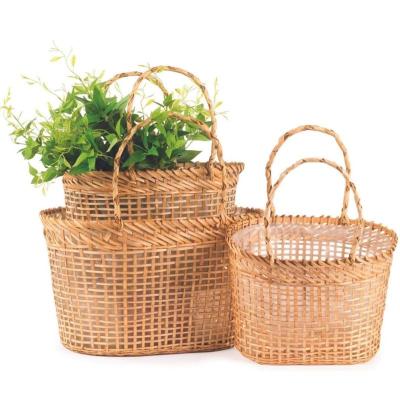 SET 3 BOLSAS CALADAS 33X26 H 22 GR 43X36H 26