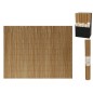 SALVAMANTEL DE BAMBU MARRON 30X40 CM