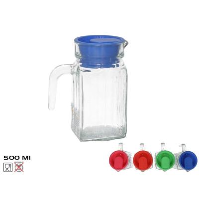 JARRA 500 ML CRISTAL LUISA T/COLORES