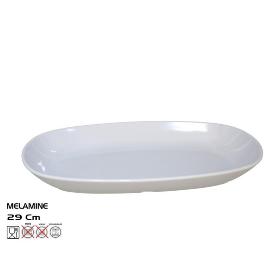 FUENTE OVAL DIAMONDO 29X17 CM MELAMINA