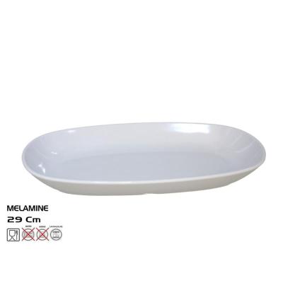 FUENTE OVAL DIAMONDO 29X17 CM MELAMINA