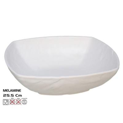 CUENCO MAT 25.5X29.2 BLANCO MELAMINA