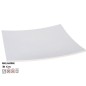 PLATO SAKU 31X31 BLANCO MELAMINA