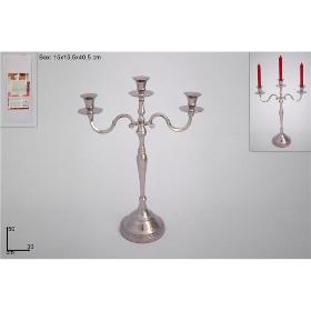 CANDELABRO 3 PORTAVELAS 50 CM