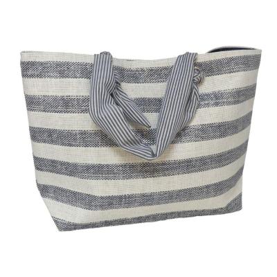 BOLSO PLAYA MARINA C/CIERRE MAGNETICO 54X36 CM