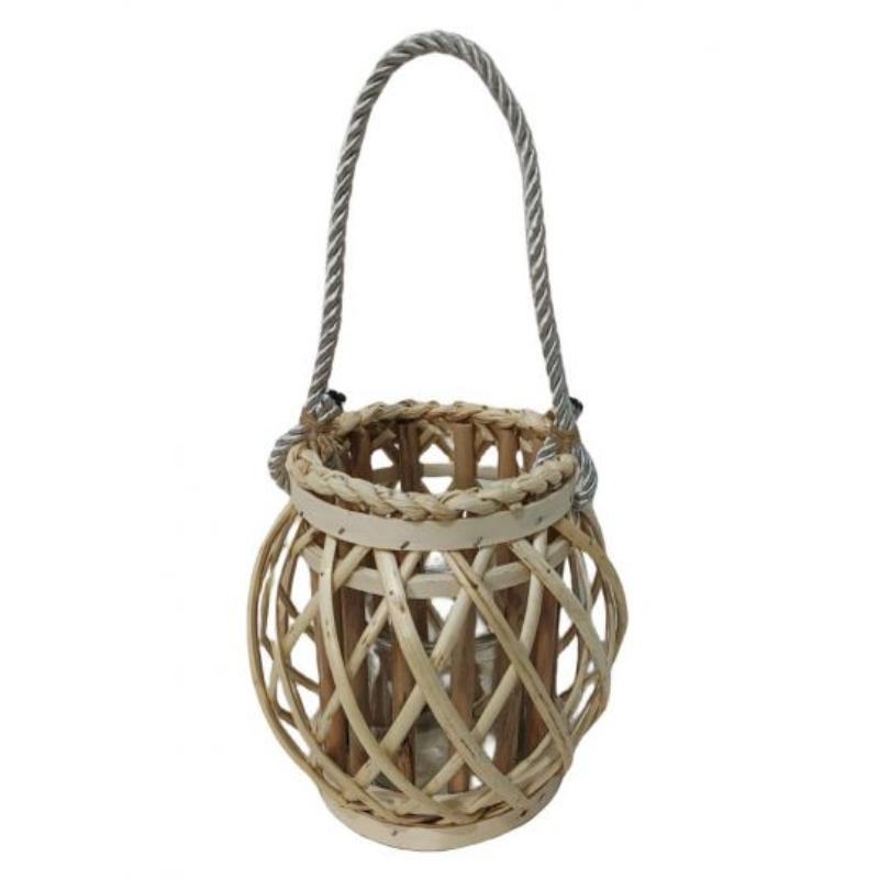 FAROL MIMBRE 14*20 NATURAL