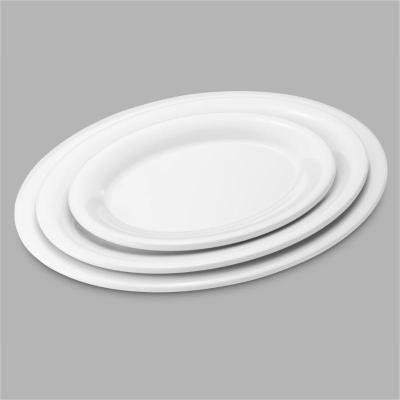 PLATO OVAL MELAMINA 305X232X25