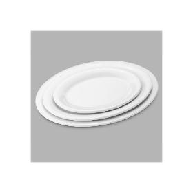 PLATO OVAL MELAMINA 342X268X27