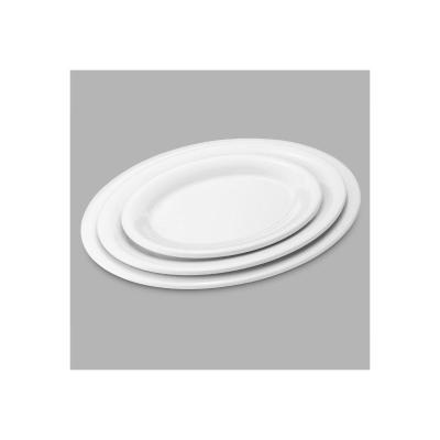 PLATO OVAL MELAMINA 342X268X27