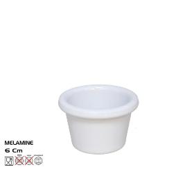 RAMEKIN 6CM BLANCO - MELAMINA