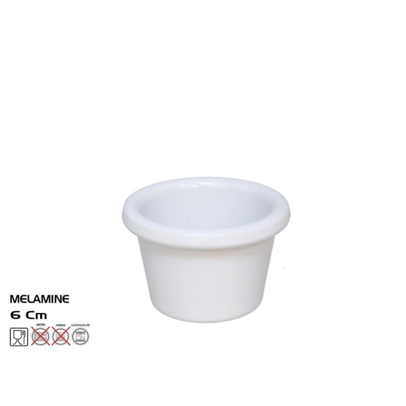 RAMEKIN 6CM BLANCO - MELAMINA