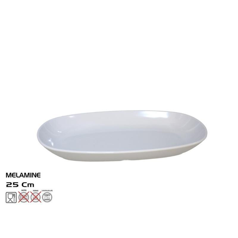 FUENTE OVAL DIAONDO 25X14 CM MELAMINA