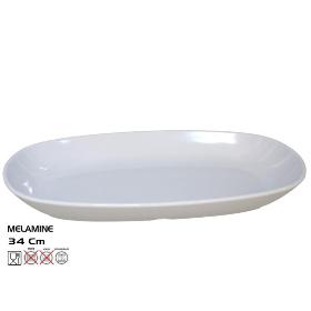 FUENTE OVAL DIAMONDO 34X20 CM MELAMINA