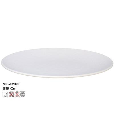 FUENTE OVAL TILDA 35X26 CM BLANCO MELAMINA