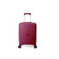 MALETA 4 RUEDAS DOBLES GRANATE 40X59X25 CM 3.3 KG