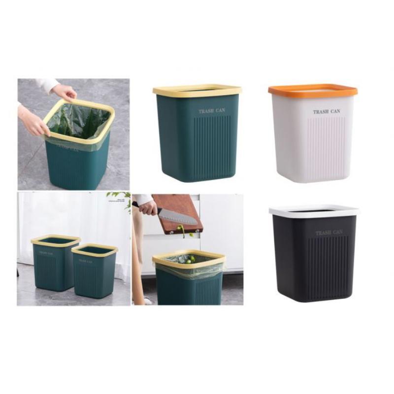 PAPELERA PVC 3 COL. 24X24X29 CM.
