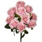 RAMO DE ROSAS 47 CM ROSA