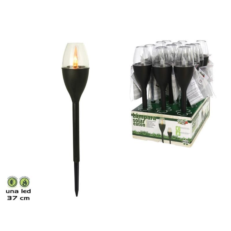 LAMPARA SOLAR PLASTICO EATON 37 CM