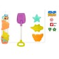 SET PALA PLAYA 39 CM + 3 MOLDES