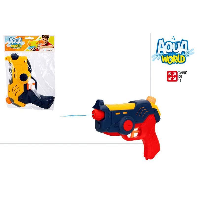 PISTOLA AGUA 18 CM AQUA WORLD