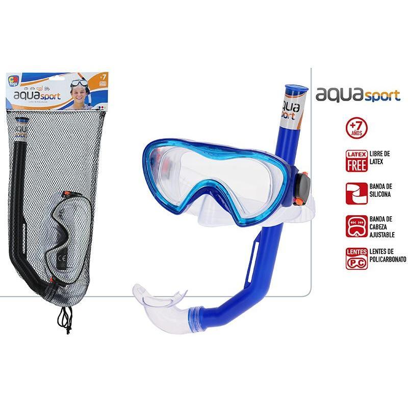 SET MASCARA + TUBO BUCEO JUNIOR BOL