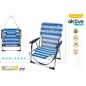 SILLA PLEGA ALU FIJA 55X55X70 CM