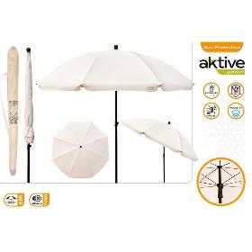 PARASOL D240 CM TUBO 28/32 POLYESTER BEIG