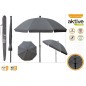 PARASOL D240 CM TUBO 28/32 POLYESTER GRIS