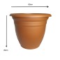 MACETA TERME 60 CMS