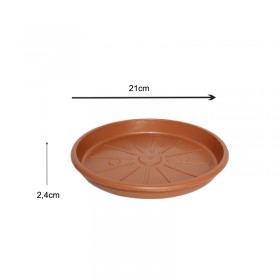 PLATO MACETA TERME 21 CMS