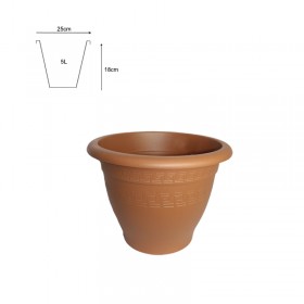 MACETA CAMPANA TERRACOTA 22 INTER 25 EX