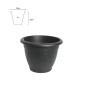 MACETA CAMPANA GRIS 22 INTER 25 EX